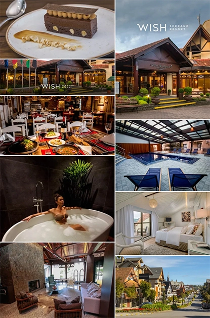 Hotel Wish Serrano Resort em Gramado